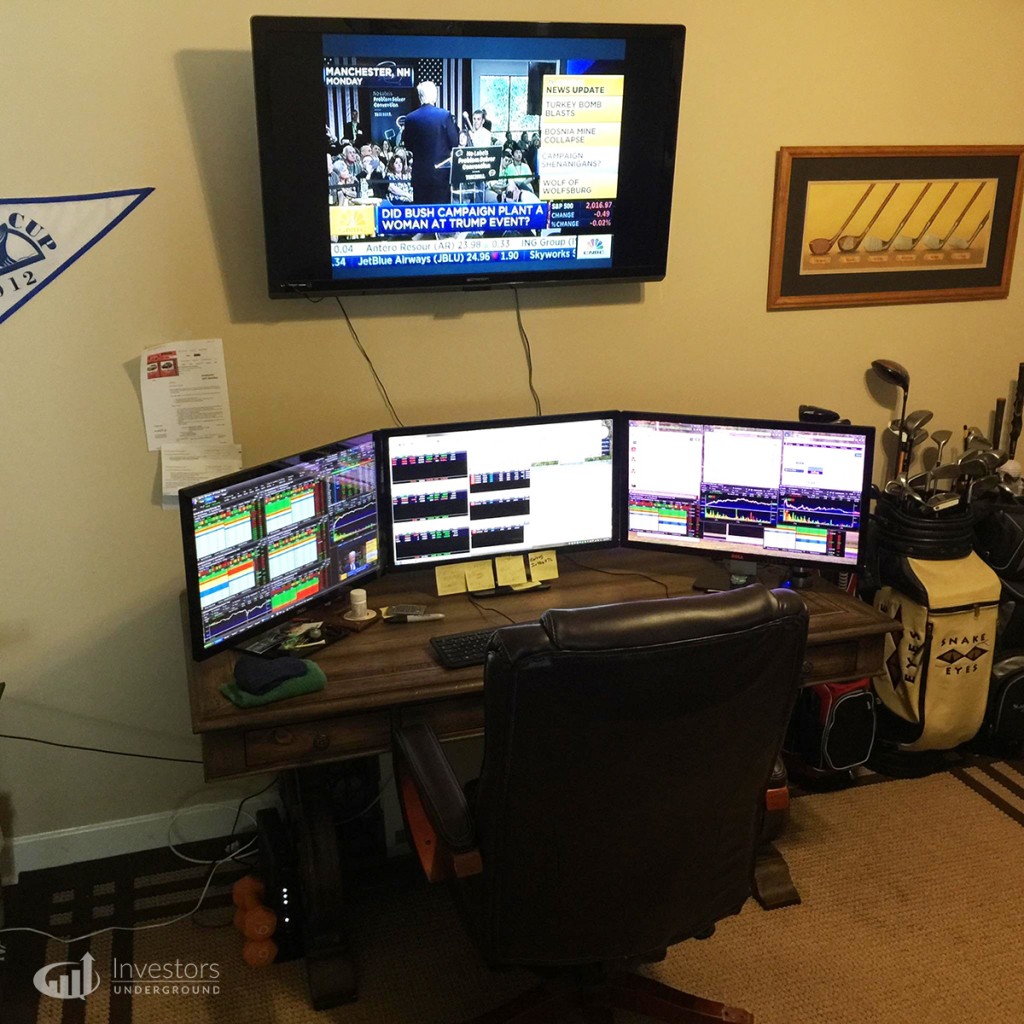 Trading Desks And Monitors From 24 Top Traders