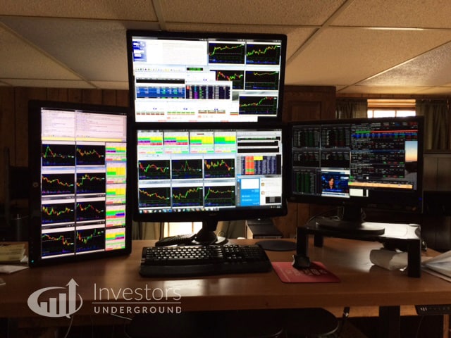 Trading Desks And Monitors From 24 Top Traders