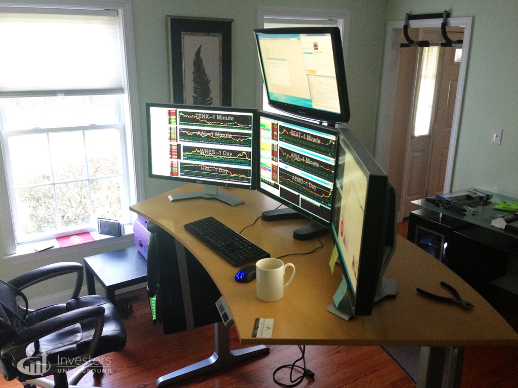 Trading Desks And Monitors From 24 Top Traders