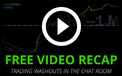 [VIDEO] How To Trade Major Gap Down Washout Days, They Don't Come Often!