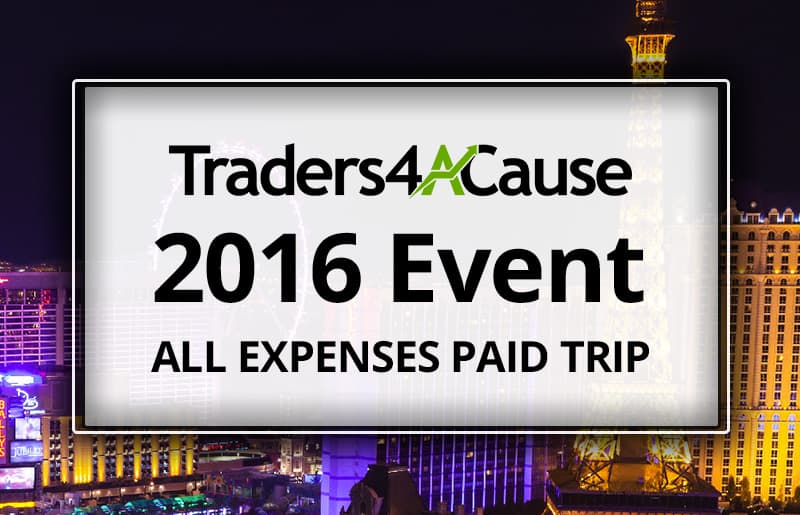 A Chance to Win an "All Expenses Paid" Trip to the Traders4ACause 2016 Conference